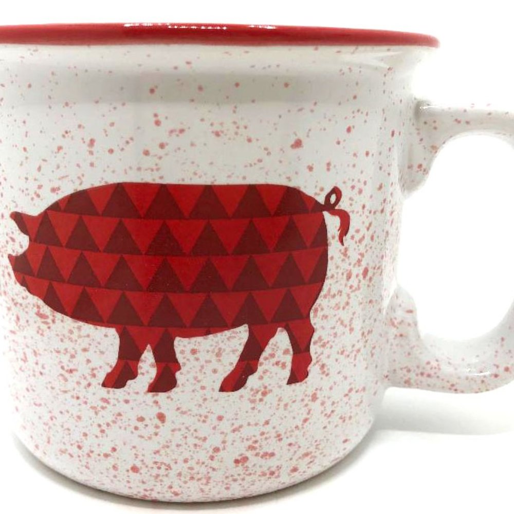 Ham it up! Coffee Mug by Clay Art - 13 oz.
